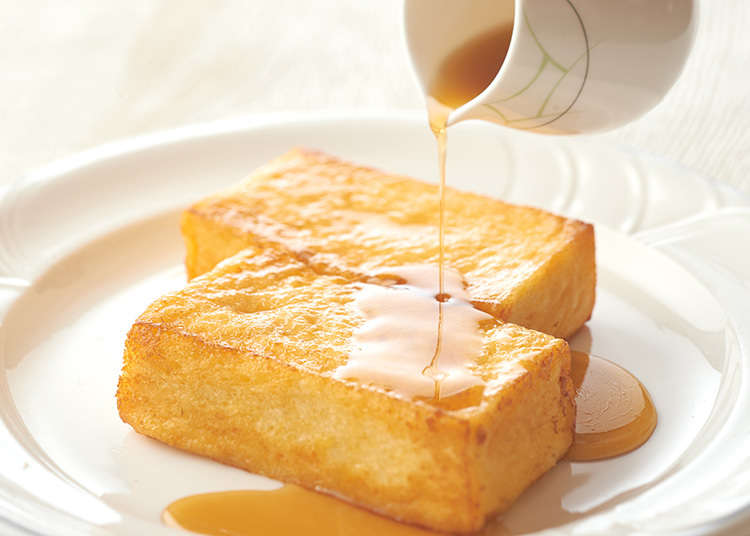 French toast (roti celup telur) yang lembut
