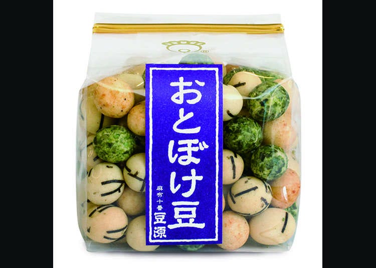 從江戶時代開始營業的豆菓子專賣店「豆源　麻布十番本店」
