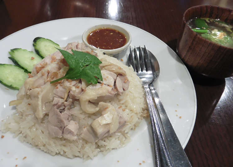The Thai restaurant managed by a Thai family