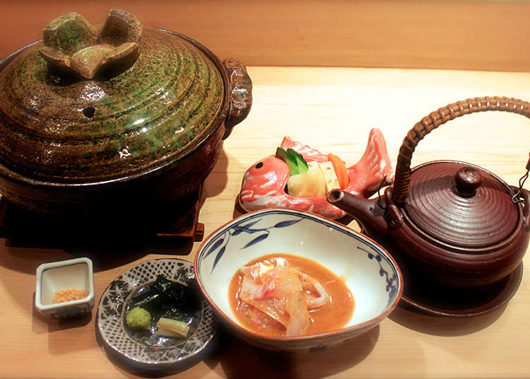 제철 음식의 본래의 맛을 살리는 일본 요릿집 '기엔'