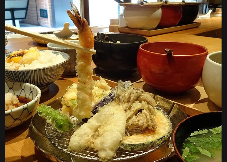 東京で食べる天ぷら