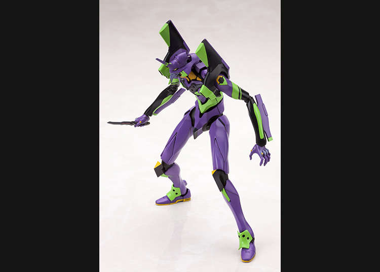 Plastic model of Neon Genesis Evangelion the latest movie version