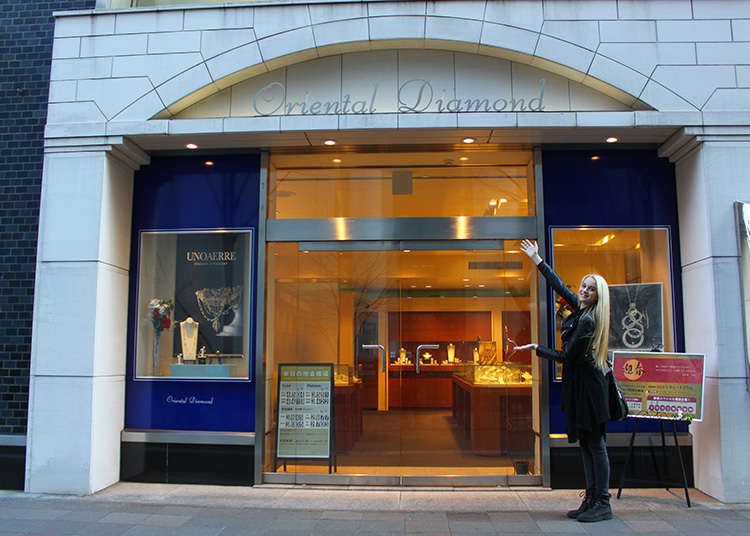 Let's go to the Japan-made diamond store
