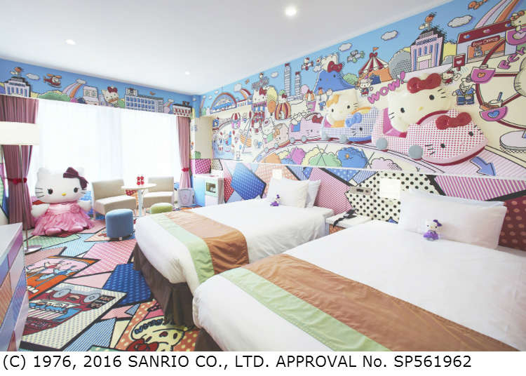 Kamar yang Penuh Daya Tarik Hello Kitty