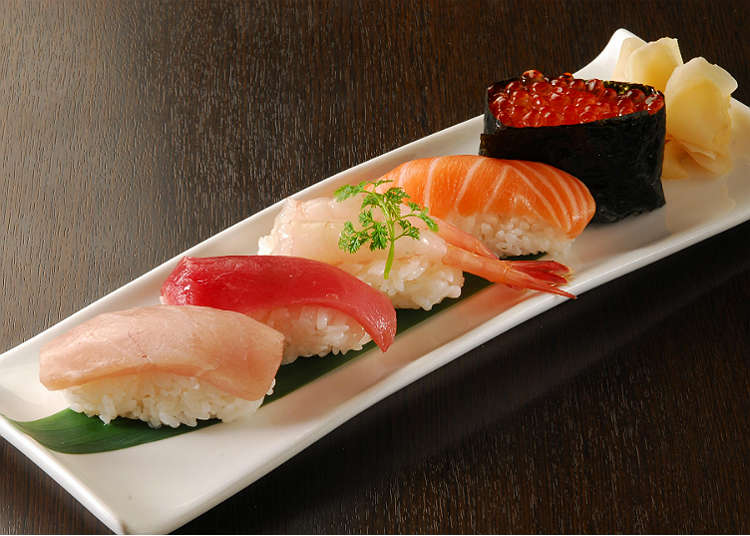 12:00 p.m. Enjoy a Japanese style lunch
