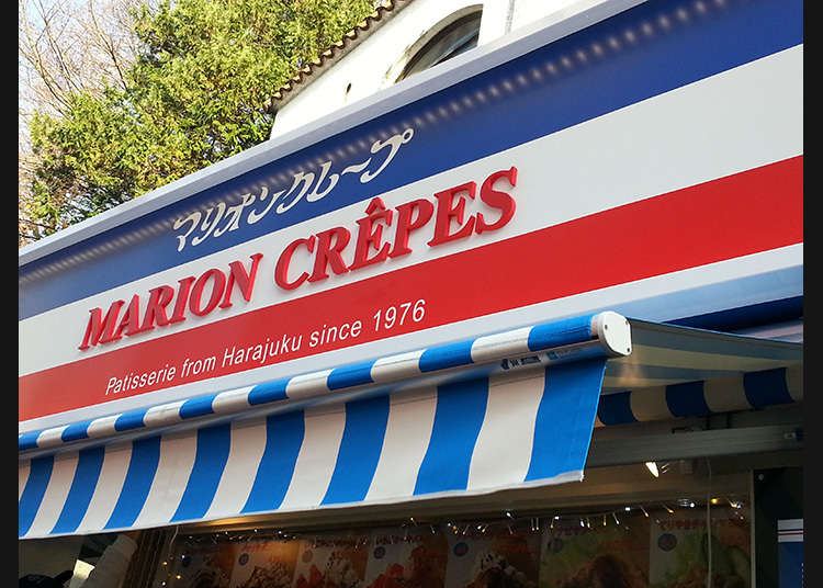 Let's eat crepes at Takeshita Street