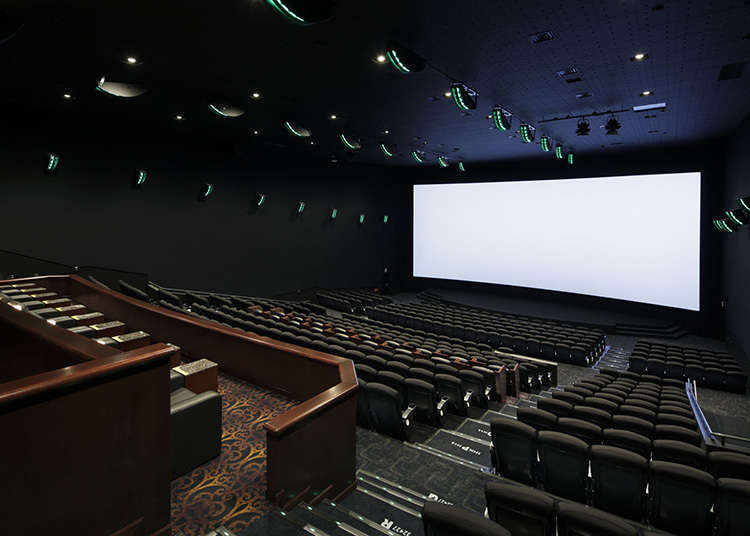 Enjoy movies at a cinema complex