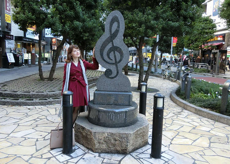 Musical Note Monument