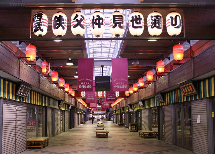 Find souvenirs at Nakamise Shopping Street
