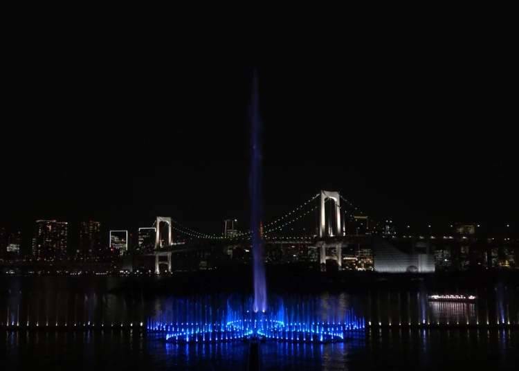 Tokyo Aqua Symphony, one of the world's largest fountains (Image: Tokyo Metropolitan Government)