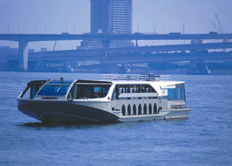 Naiki Kapal Pesiar Antara Asakusa dan Odaiba