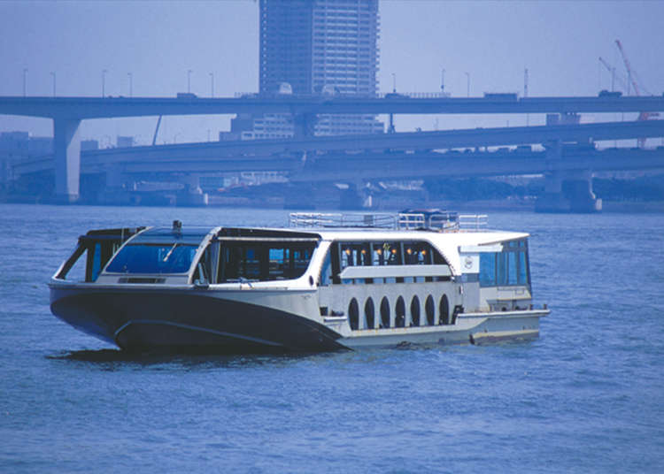 ชื่นชมทิวทัศน์ของโอไดบะโดย "Sea Bus"