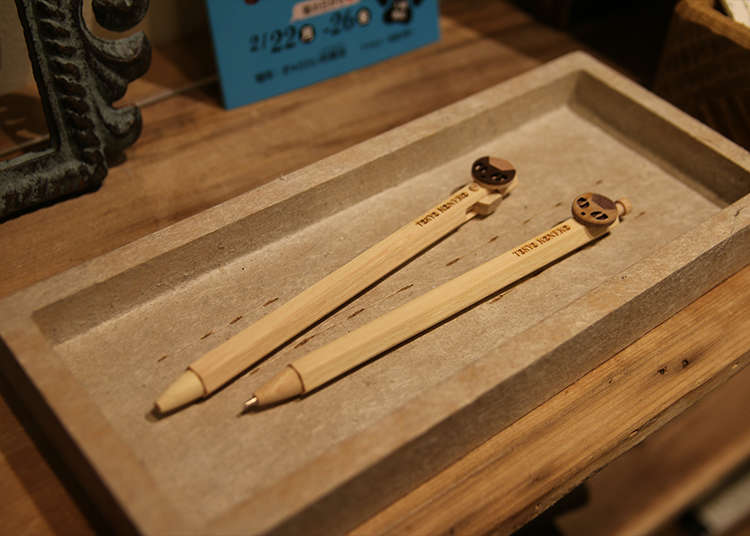 手感溫順的木製文具