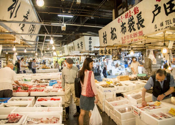Penerokaan penuh di "Jogai Shijo Tsukiji" (Tsukiji Outer Market) !