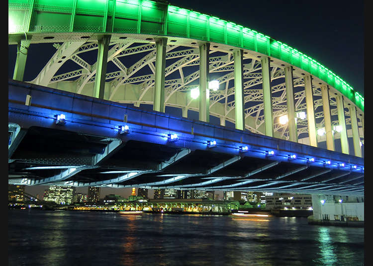 3. Kachidokibashi Bridge: Majestic Bridge with a Storied Past