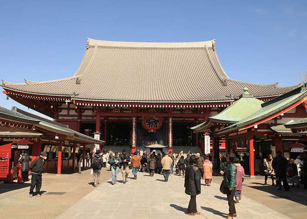 Cara berjalan di Senso-ji