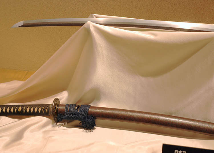 武士的武器兼具美感與恐怖