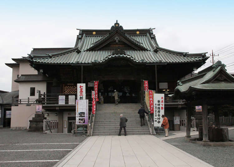 Kota Kawagoe kaya akan kuil Buddha dan kuil Shinto.