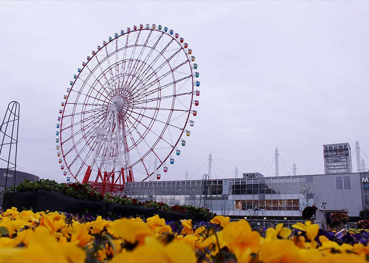 Menikmati sendiri pemandangan Tokyo di "Daikanransha (ferris wheel)"
