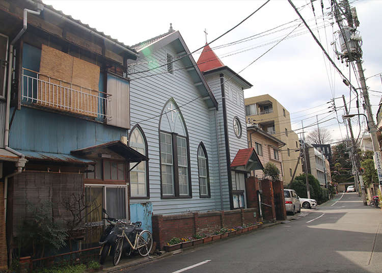 1900年代的洋风建筑“根津教堂”