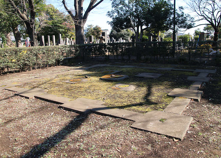 保留在廣大用地內的「五重塔遺跡」