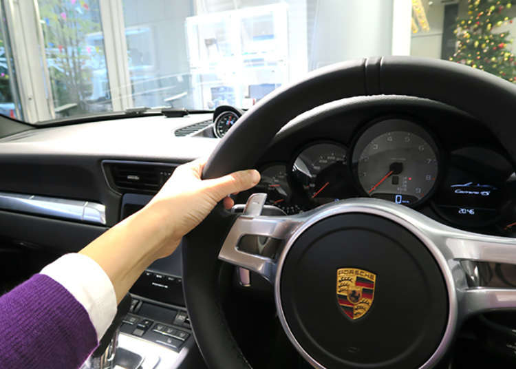 Take a Porsche for a Test Drive after your meal? Wow!