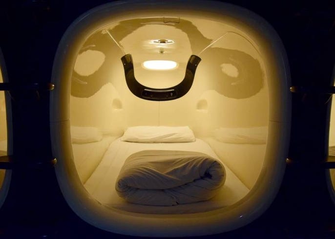 Staying At A Japanese Capsule Hotel Is It Really This Compact Live Japan Travel Guide