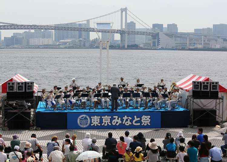 參觀珍貴船隻「東京港祭」