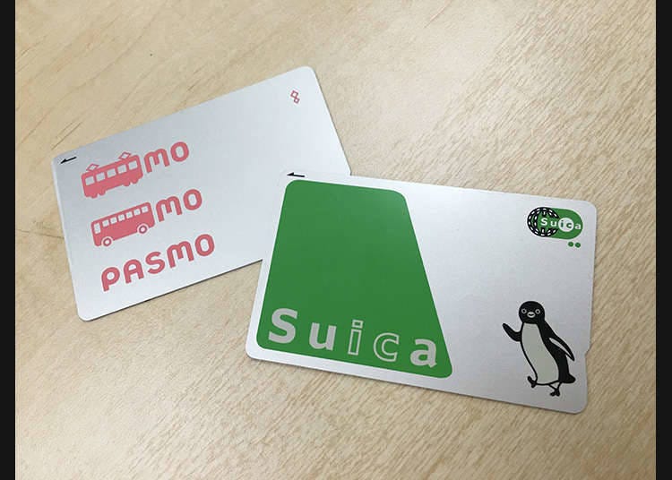 IC Travel Cards (Suica, PASMO, etc.)