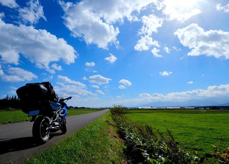 Riding a Motorcycle in Japan