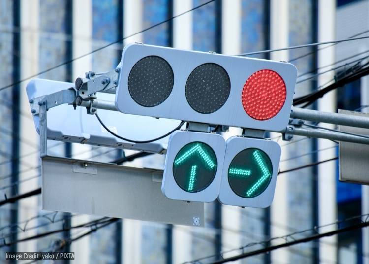 3. A critical trap: the right-turn arrow signal