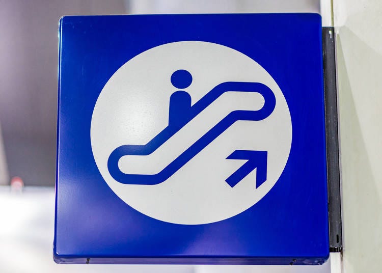 Pictograms of Escalators