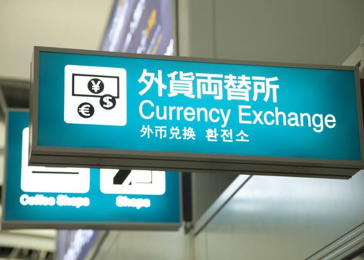 Pictograms of Currency Exchange Offices
