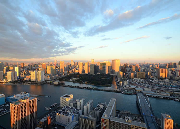 現今的銀座與築地
