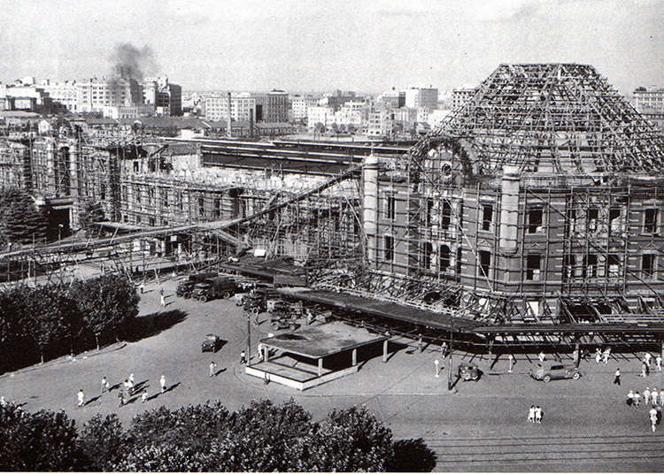 The Station's Roof: Victim of the War