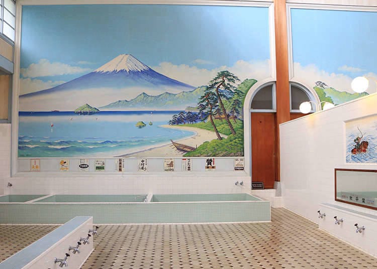 Experiencing traditional Japanese bath culture at a Sento