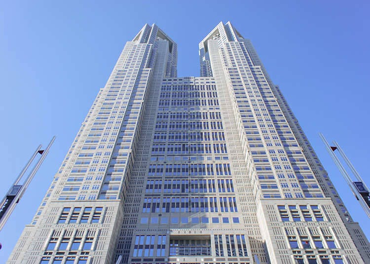 Pusat maklumat pelancong di Bangunan Kerajaan Tokyo