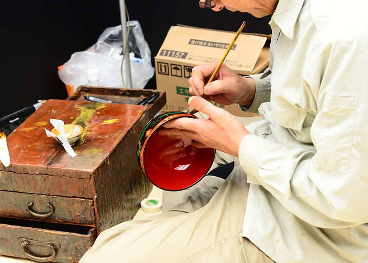 Major Lacquerware Producing Areas