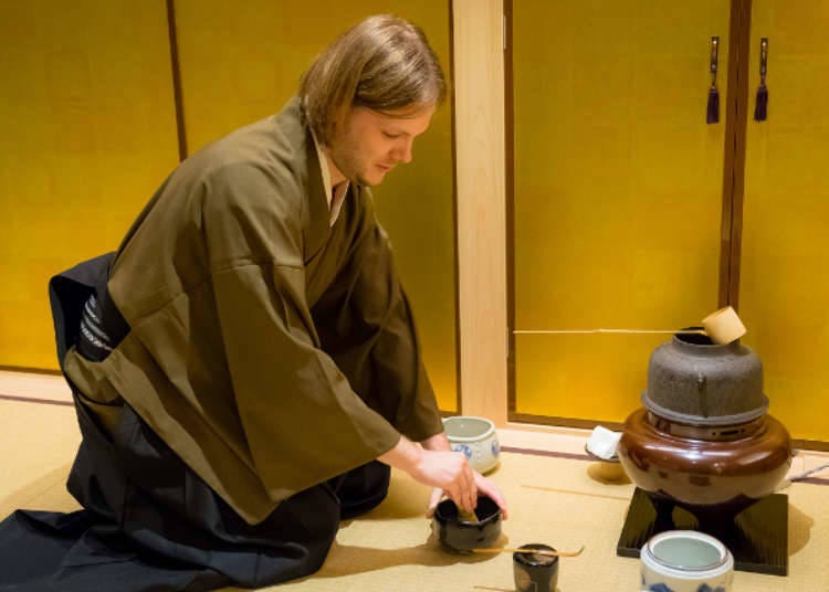 Pengalaman Kultural ④ ～Sado (upacara minum teh), Shodo (Kaligrafi Jepang)～