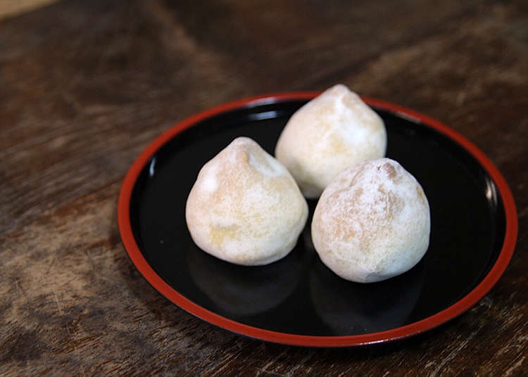 The confectioneries made by the traditional method.