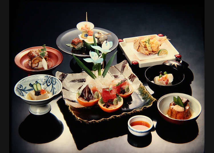 Meals Served at Ryotei
