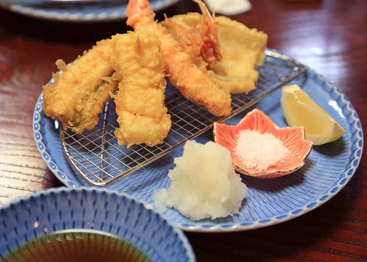 How to eat tempura