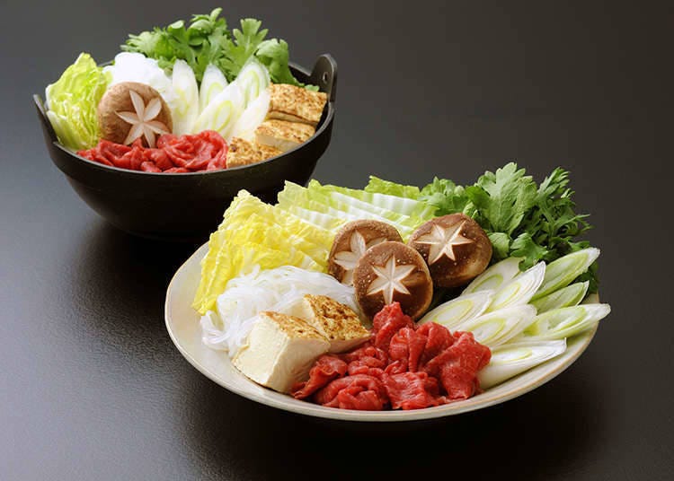 Bahan-bahan Sukiyaki
