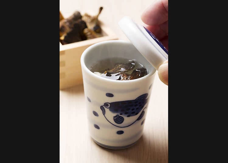 Masakan utama - wain sirip