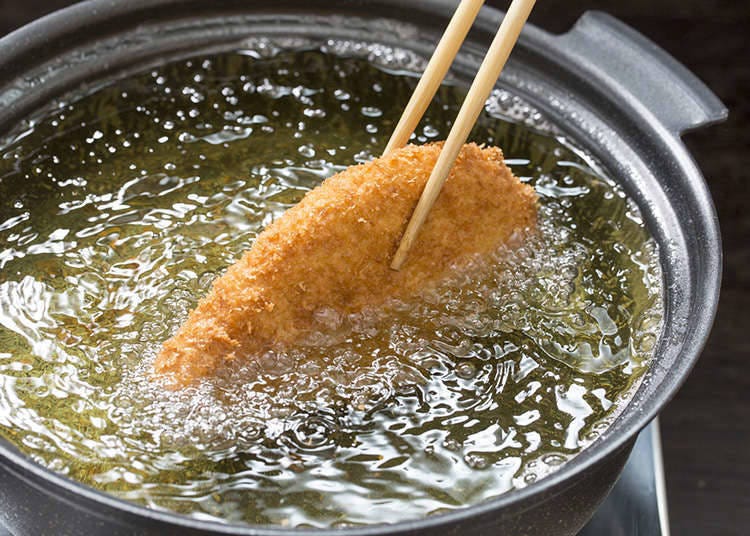 A Dish Where Pork Cutlets are Breadcrumbed and Then Deep-fried