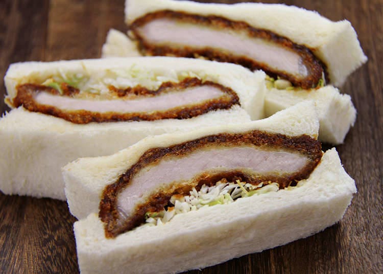 Katsusando (Roti sandwich kutlet daging khinzir)