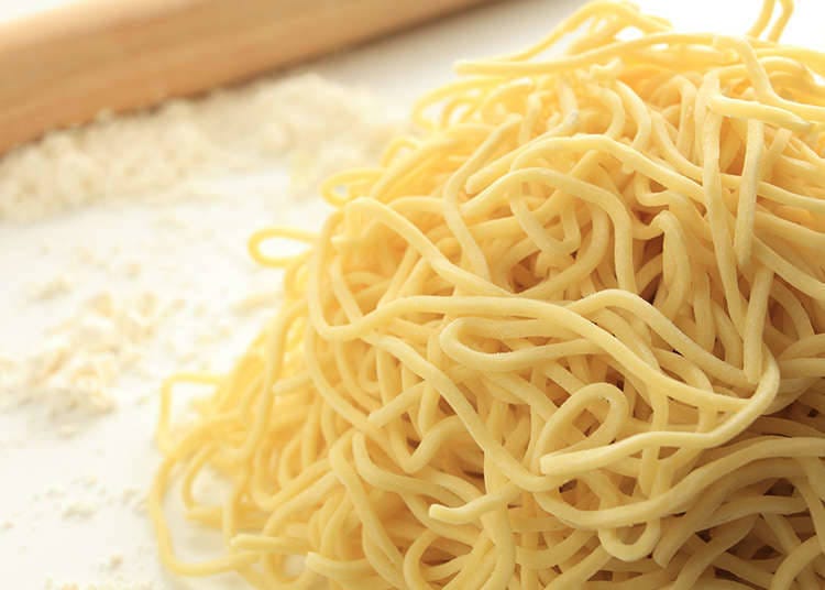 Noodles for chanpon