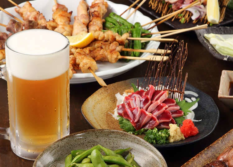 Food Served in an Izakaya