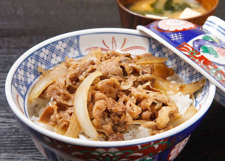 Gyudon (beef bowl)