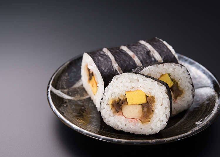 Pelbagai jenis sushi